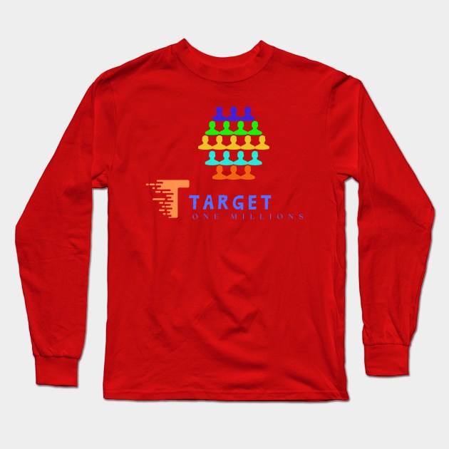 TARGET Long Sleeve T-Shirt by Burak Turkeri